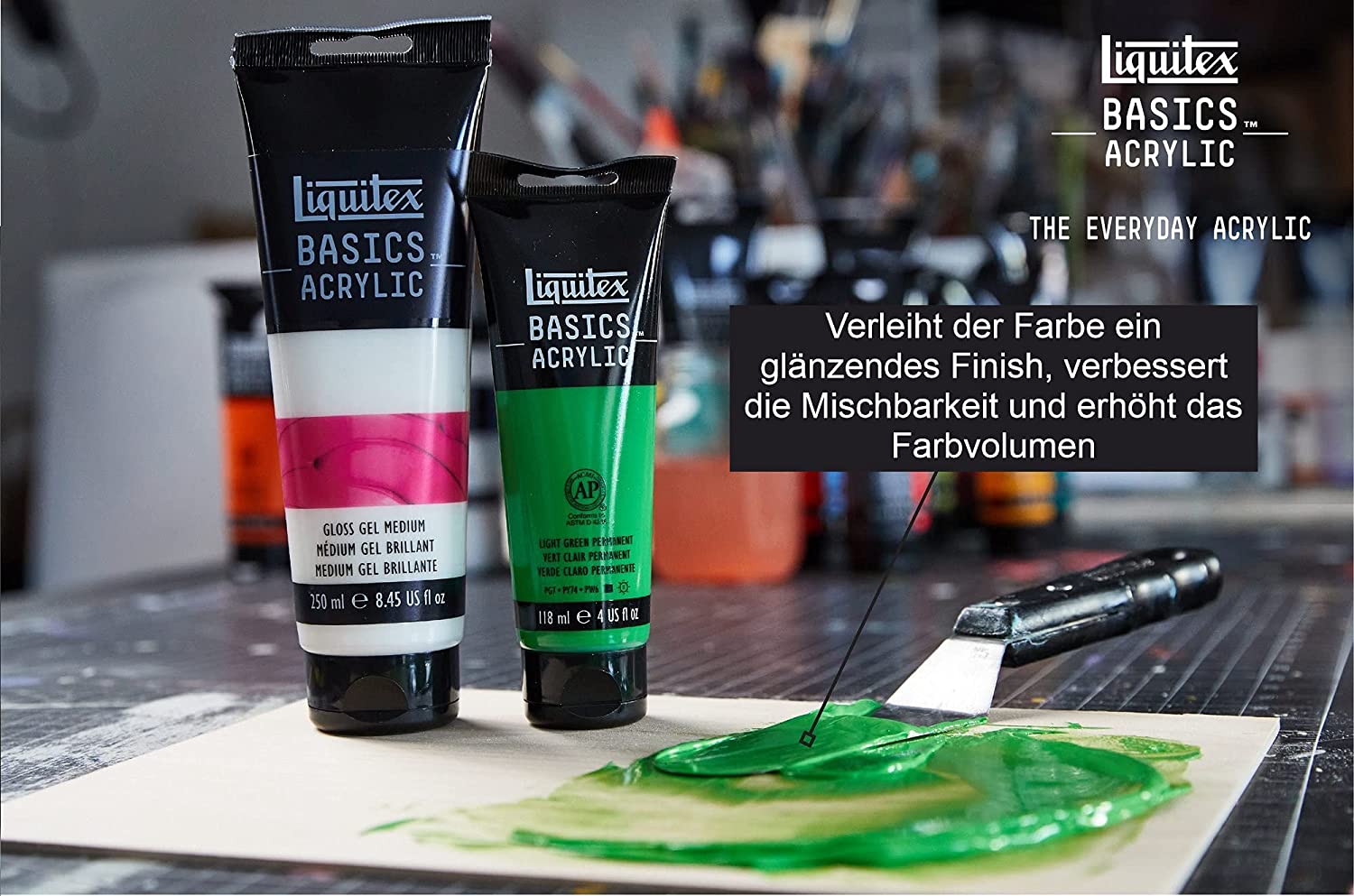 Liquitex BASICS Modeling Paste, 250ml - Image 3